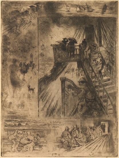 La Traversée (The Passage), 1879-1885.