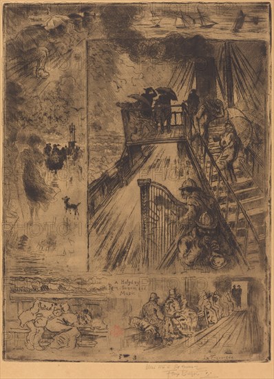 La Traversée (The Passage), 1879-1885.