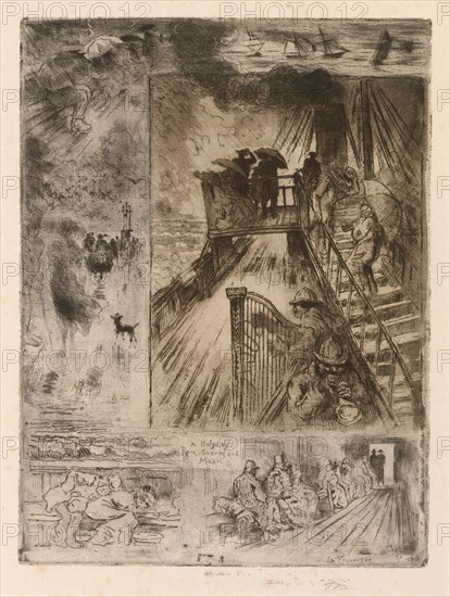 La Traversee (The Passage), 1879-1885.