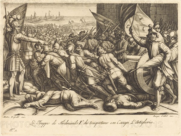 The Re-embarkation of the Troops, c. 1614.