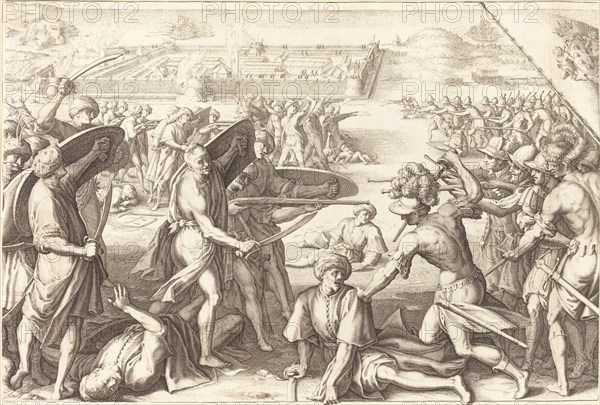 Assault on the Outer Forts of Bone, c. 1614.