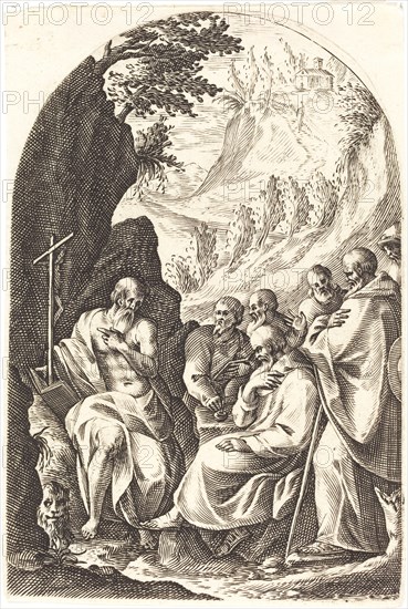 Saint Jerome Instructing his Disciples in the Desert, 1608/1611.