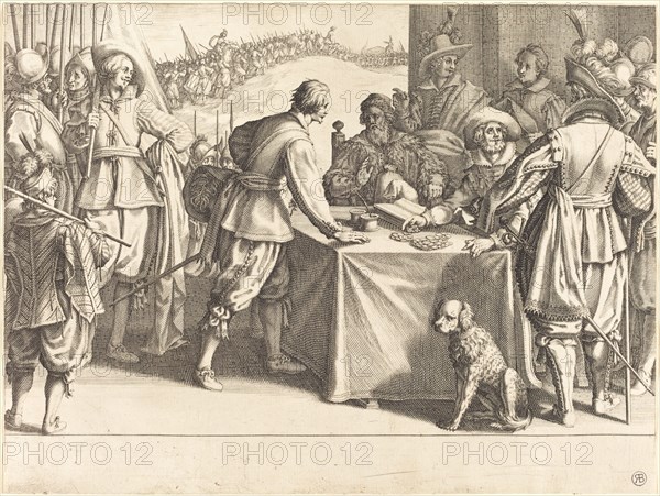 The Hiring of the Troops, c. 1614.