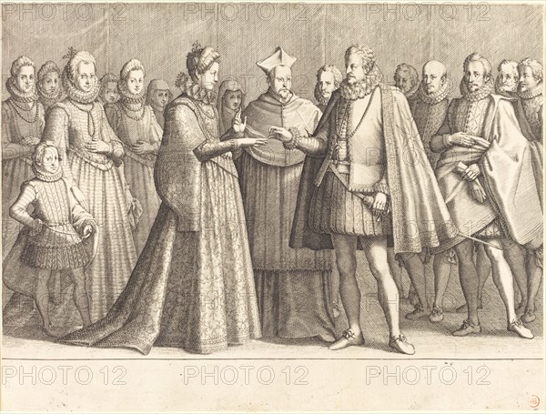 The Marriage of Ferdinando and Christine of Lorraine, c. 1614.