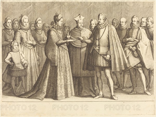 The Marriage of Ferdinando and Christine of Lorraine, c. 1614.