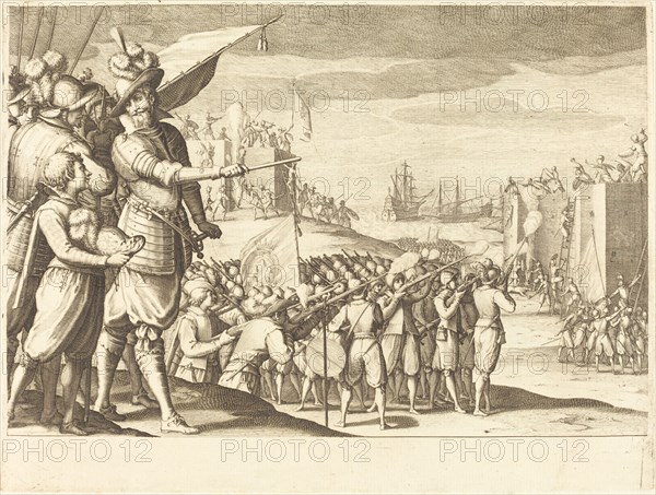 Assault on Two Fortresses, c. 1614.