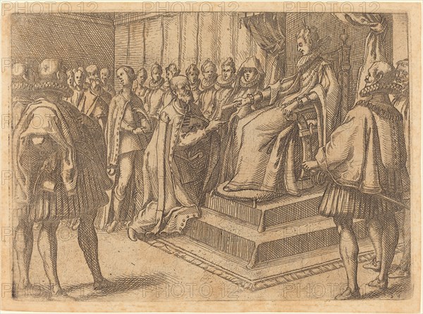 Reception of the Envoy of Poland, 1612.