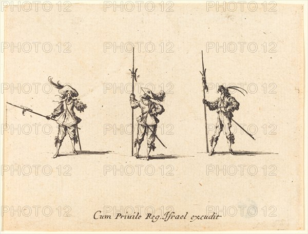Drill with Halberds, 1634/1635.