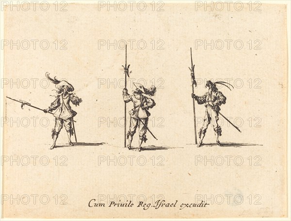 Drill with Halberds, 1634/1635.