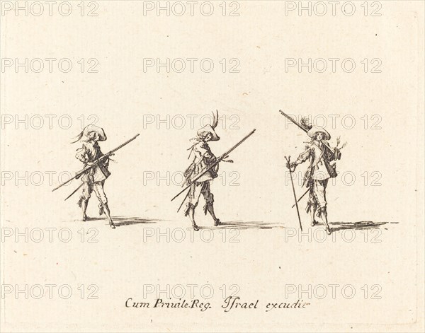 Drill with the Musket, 1634/1635.