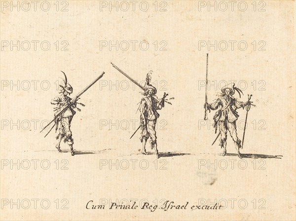 Drill with the Musket, 1634/1635.