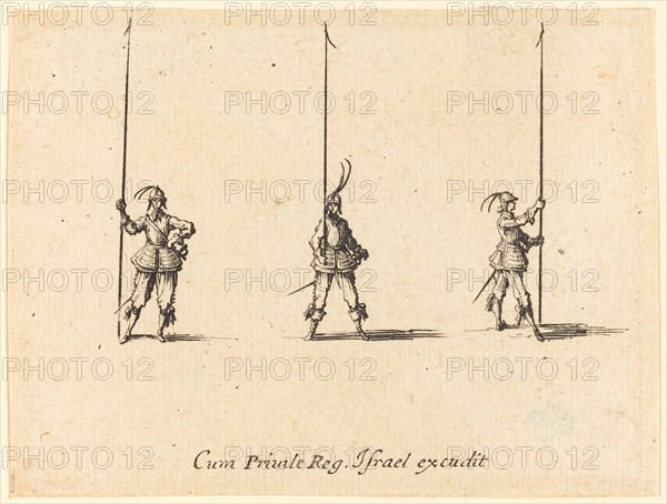 Drill with Raised Pikes, 1634/1635.