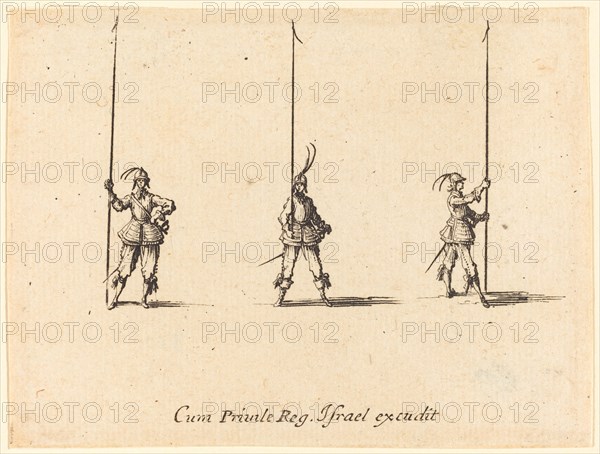 Drill with Raised Pikes, 1634/1635.