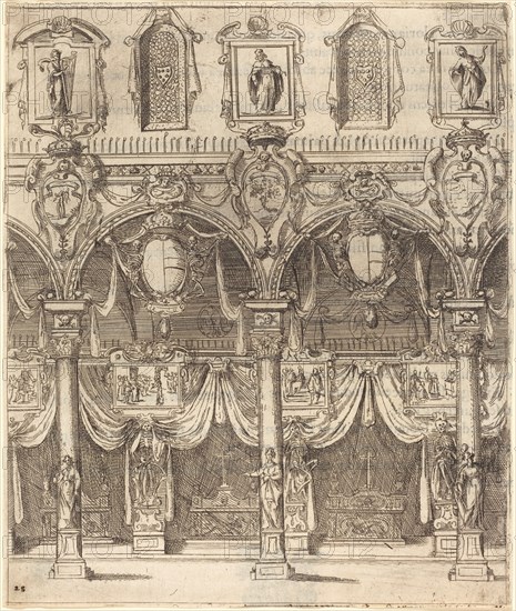 Side Aisle of San Lorenzo, Florence, 1612.