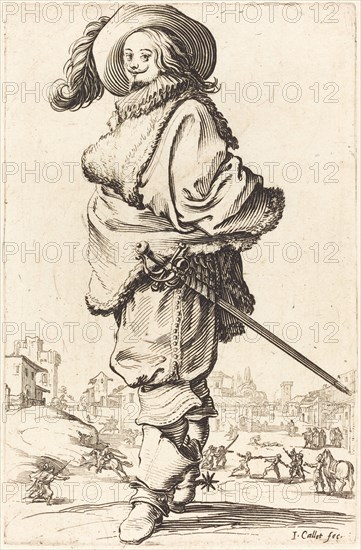 Noble Man with Fur Plastron, c. 1620/1623.