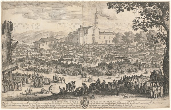 The Fair at Impruneta, 1620.