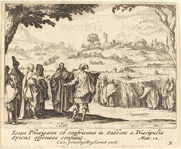 Jesus with the Pharisees, 1635.