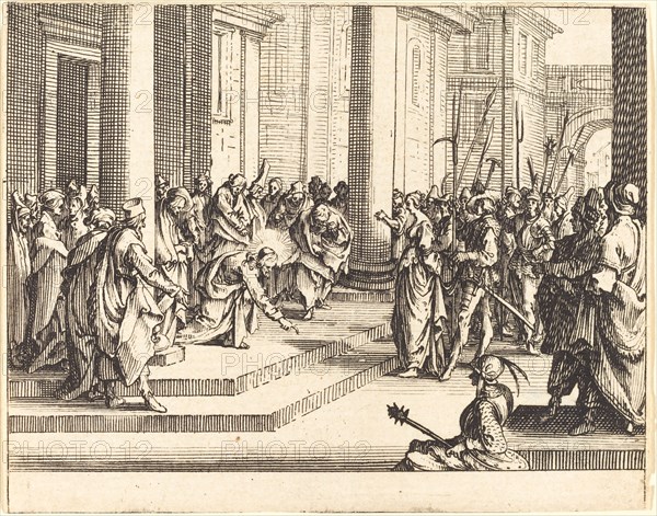 Stoning of Jesus, 1635.