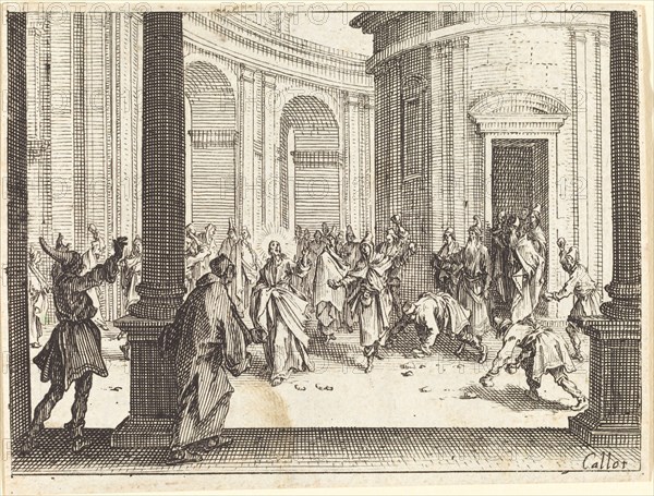 Stoning of Jesus, 1635.