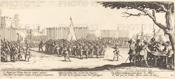 Recruitment of Troops, c. 1633.