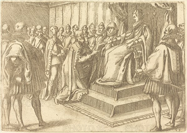 Reception of the Envoy of Poland, 1612.