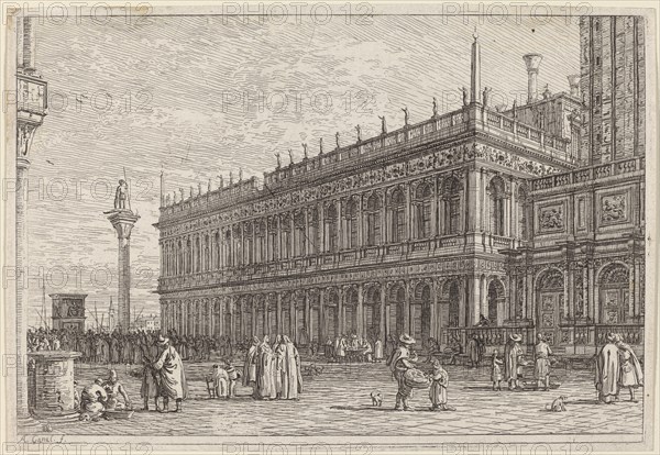 La libreria. V., in or before 1742.