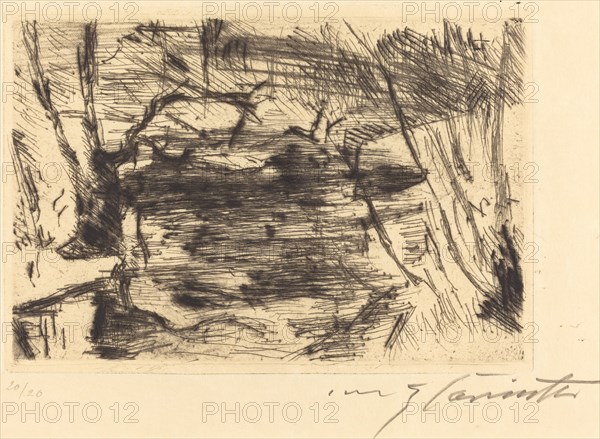 Der Neue See (The New Lake), 1920/1921.