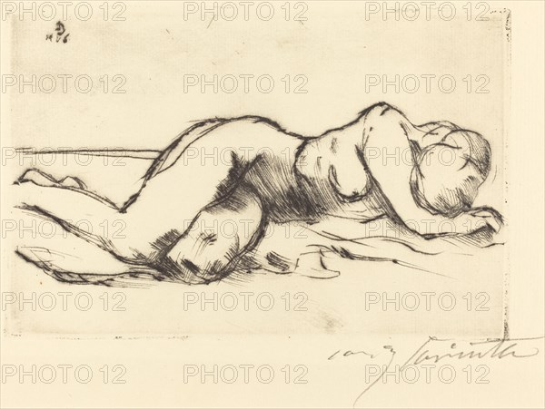 Weiblicher Akt (Female Nude), 1916.