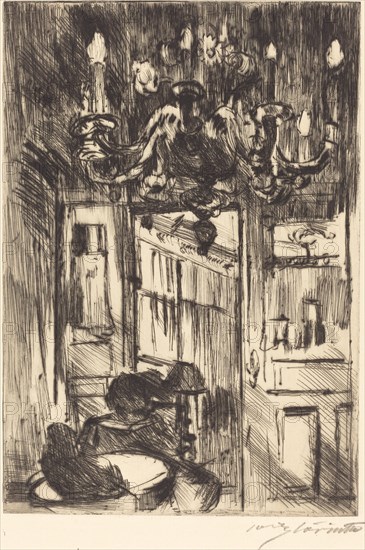 Unter dem Kronleuchter (Under the Chandelier), 1916.