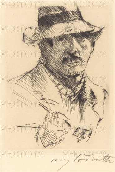 Selbstbildnis (Self-Portrait), 1920.