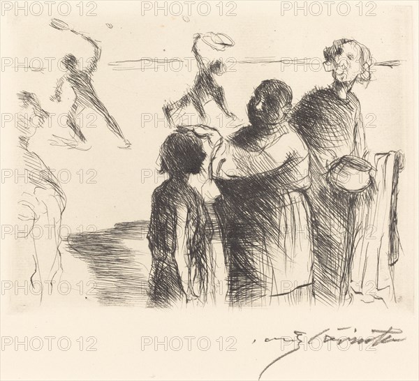 Das Gastmahl des Trimalchio: pl. II (The Banquet of Trimalchio: pl. II), 1919.