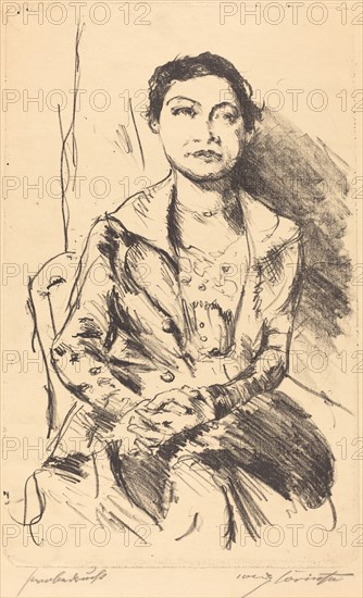 Anneliese Halbe, 1918.