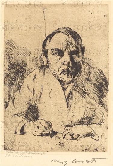 Selbstbildnis (Self-Portrait), 1912.