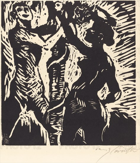Der Sündenfall (Adam and Eve), 1919.
