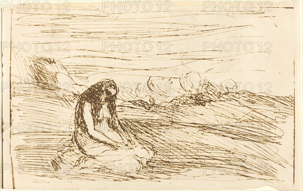 Mary Magdalene in Meditation (Madeleine en meditation), 1858.
