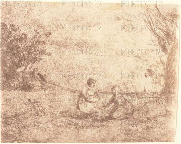 Farm Children (Les Enfants de la ferme), 1853.