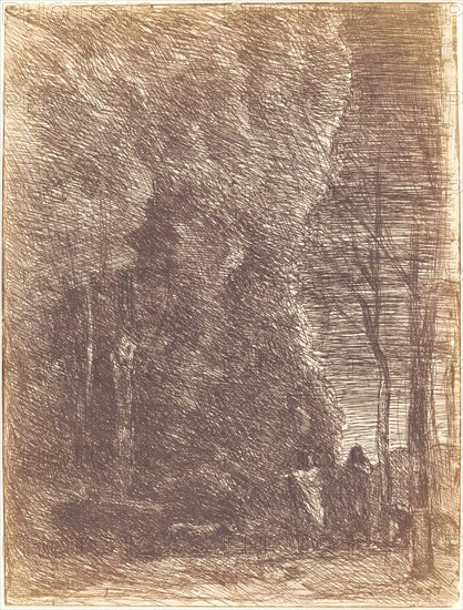 Dante and Virgil (Dante et Virgile), 1858.