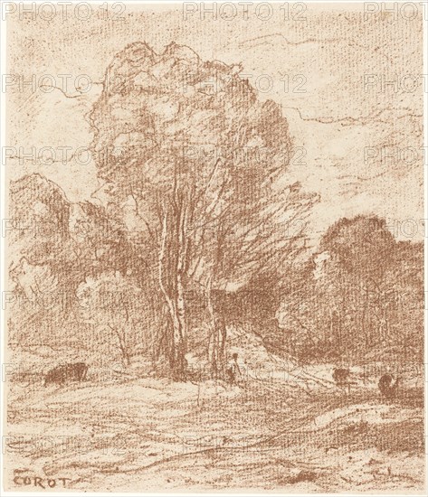 Drowsing Cattle (Le Dormoir des vaches), 1871.