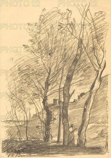 Reading Beneath the Trees (La Lecture sous les arbres), 1874.