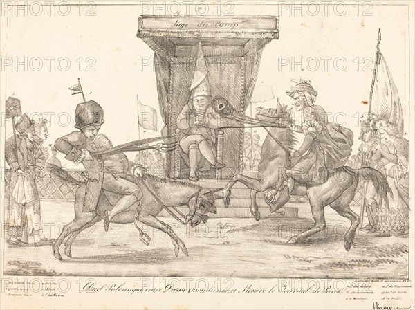 Duel Polemique, 1821.
