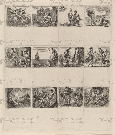 Mythological Playing Cards, 1644.