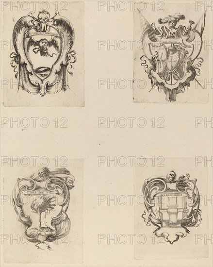 Four Emblems for the Funeral of Prince Francesco de Medici.