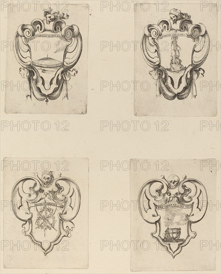 Four Emblems for the Funeral of Prince Francesco de Medici.