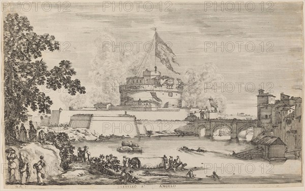 Castel Sant'Angelo, Rome, c. 1634.