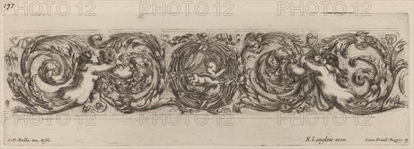 Ornamental Frieze with Cupid and Psyche, probably 1648.
