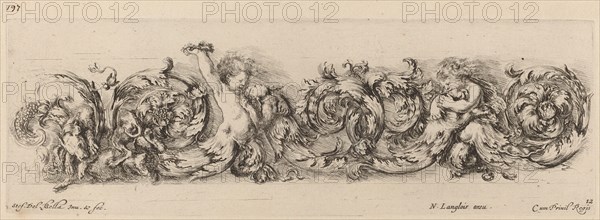 Ornamental Frieze with Children and Dogs, probably 1648.
