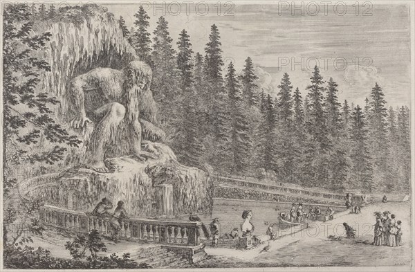 Colossal Statue of the Apennines, probably 1653.