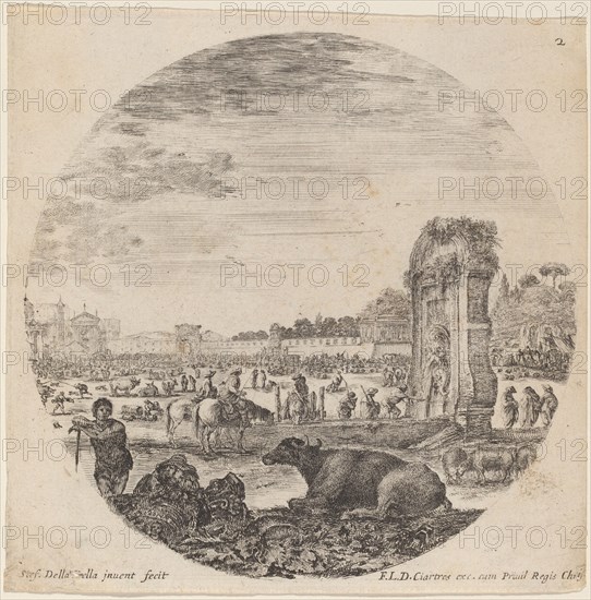 Campo Vaccino, 1646.