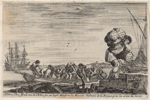 Title Page for "Views of the Ports of the Sea", 1647.