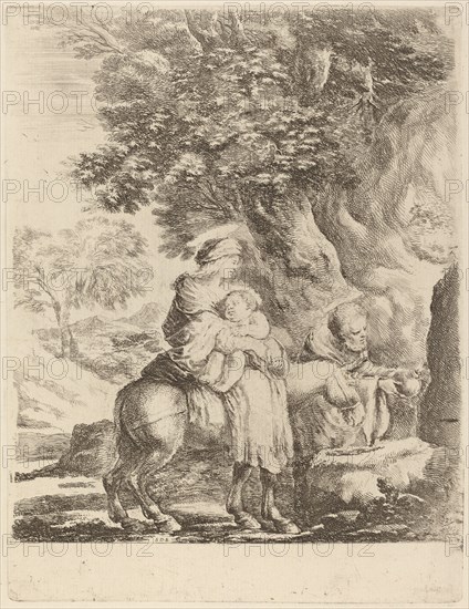 The Flight into Egypt.